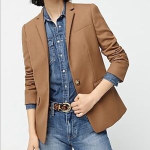 Closet Staple!! JCrew Regent Blazer - Dark Camel